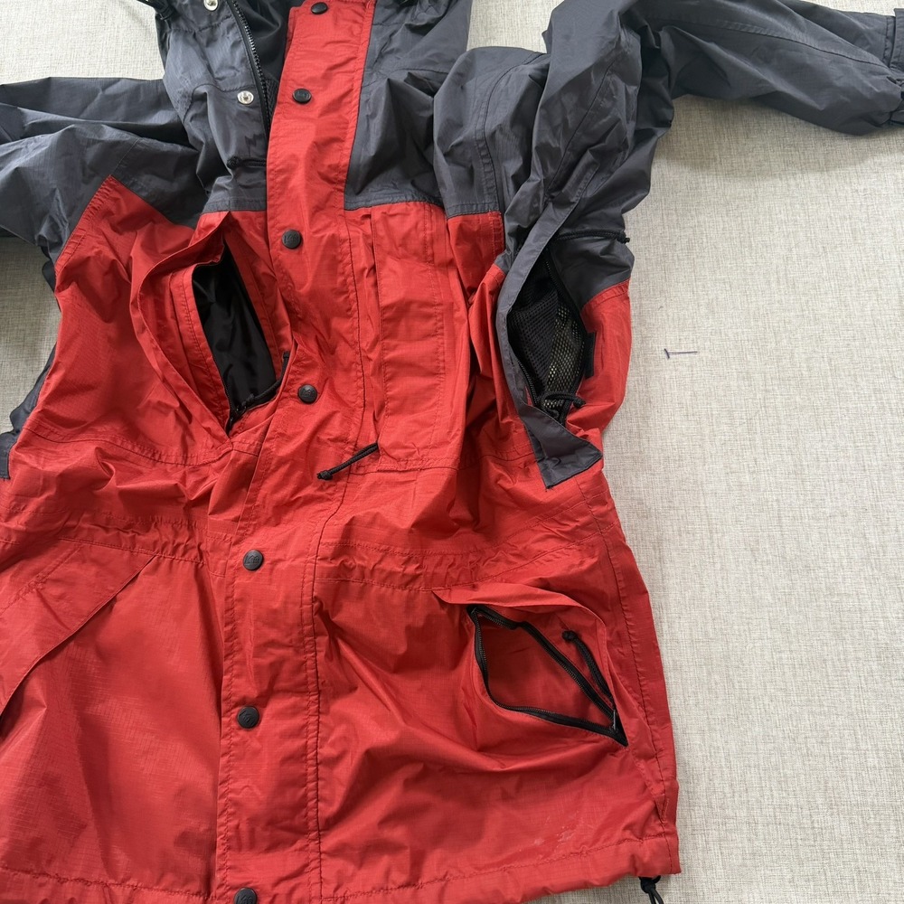 Vintage REI GTX Gtex Rain Jacket Mens Small Gorpcore Utility Technical Pit Zips - Picture 7 of 11